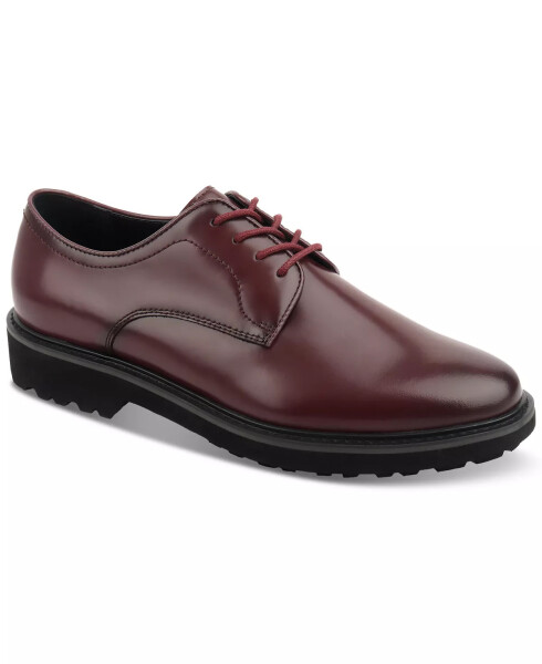 Men's Callan Derby Dress Shoe, Created for Macy's Maroon - 4