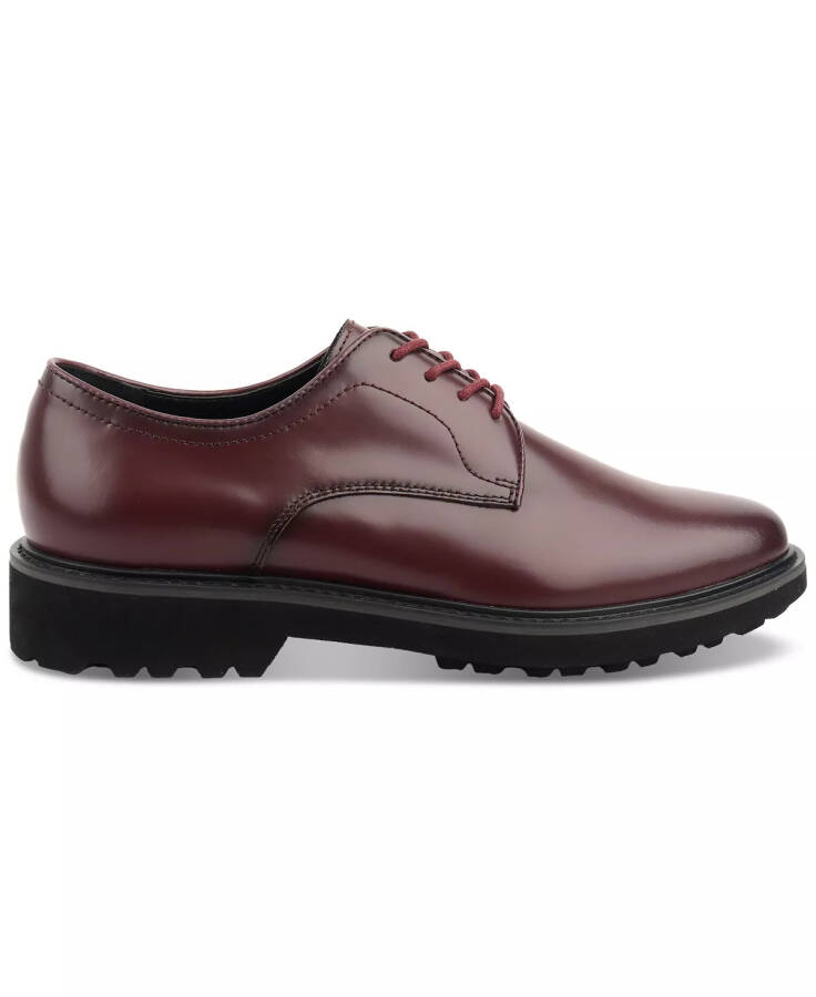 Men's Callan Derby Dress Shoe, Created for Macy's Maroon - 5