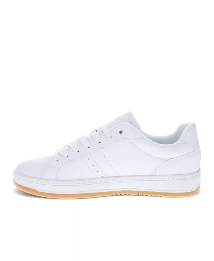 Men's Carson Fashion Athletic Lace Up Sneakers White, Gum - 3