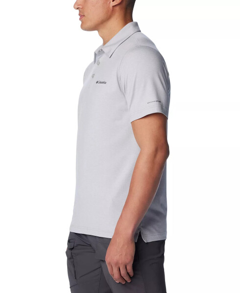 Men's Carter Short Sleeve Performance Crest Polo Columbia Grey - 3