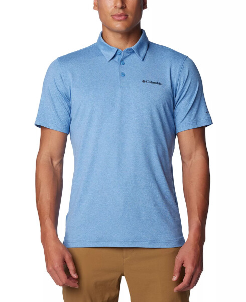 Men's Carter Short Sleeve Performance Crest Polo Skyler - 1