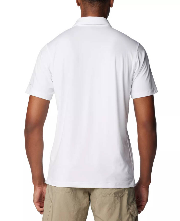 Men's Carter Short Sleeve Performance Crest Polo White - 2