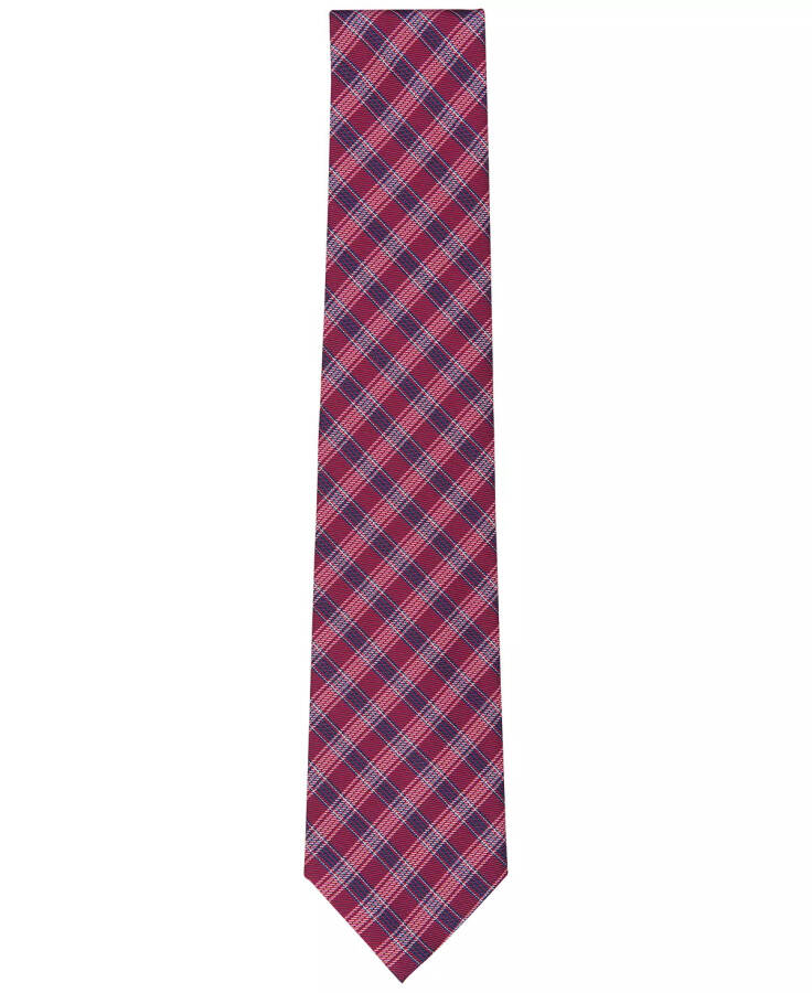 Men's Cates Plaid Tie, Created for Modazone Red - 2