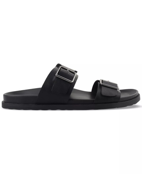 Men's Charley Strap Sandal, Created for Modazone Black - 2