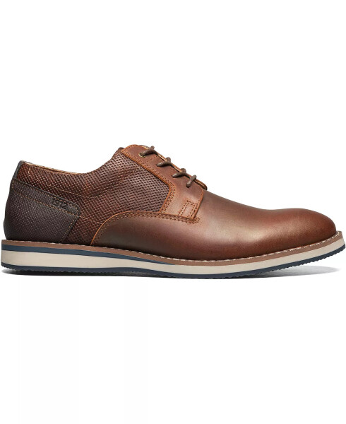 Men's Circuit Plain Toe Lace-Up Oxford Brandy - 2