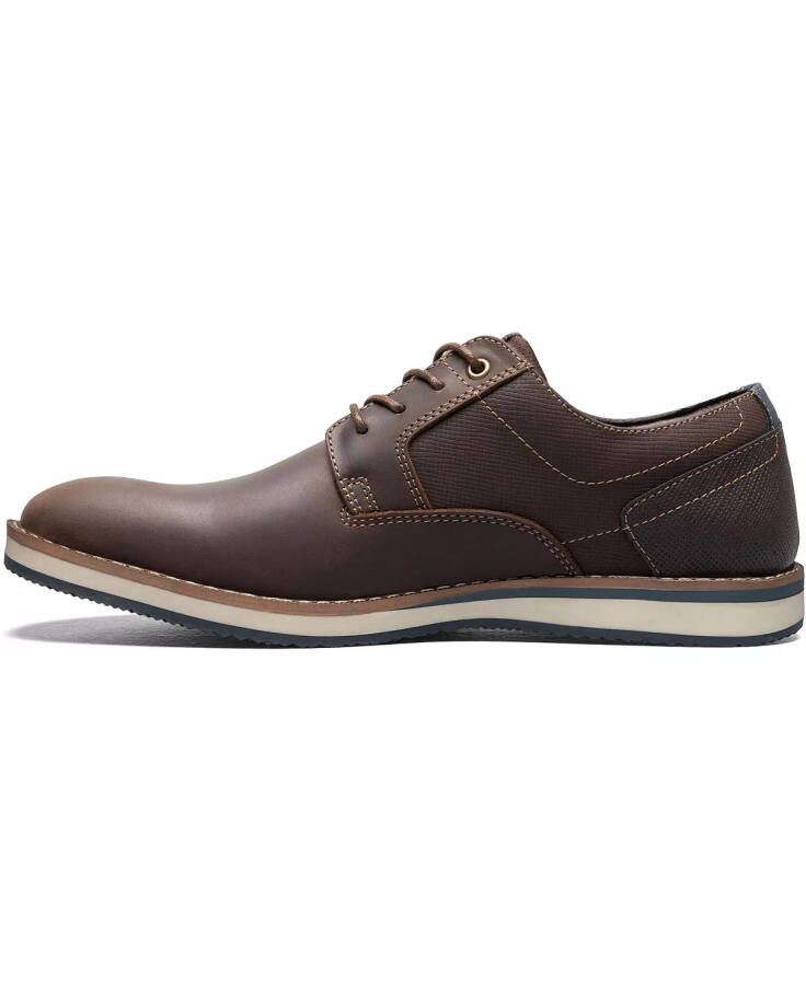 Men's Circuit Plain Toe Lace-Up Oxford Brown Multi - 7