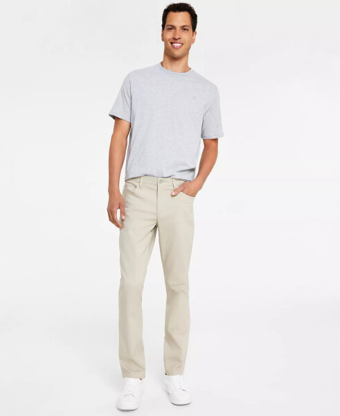 Men's CK Move 365 Slim-Fit Performance Stretch Pants Plaza Taupe - 7