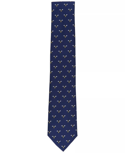 Men's Classic Bee Neat Tie, Created for Modazone - Navy - 2