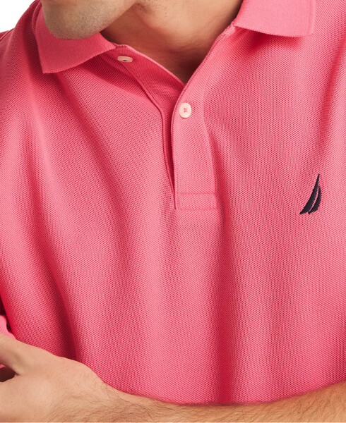 Men's Classic-Fit Deck Polo Shirt Bright Pink - 7