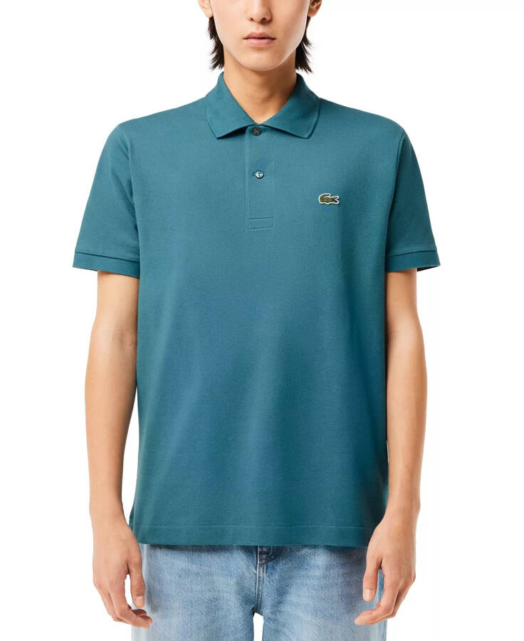 Men's Classic Fit L.12.12 Short Sleeve Polo Iy4 Hydro - 1