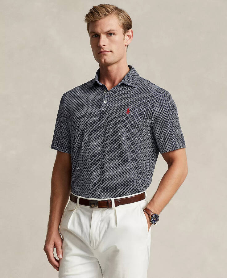 Men's Classic-Fit Performance Polo Shirt Magnolia Deco - 1