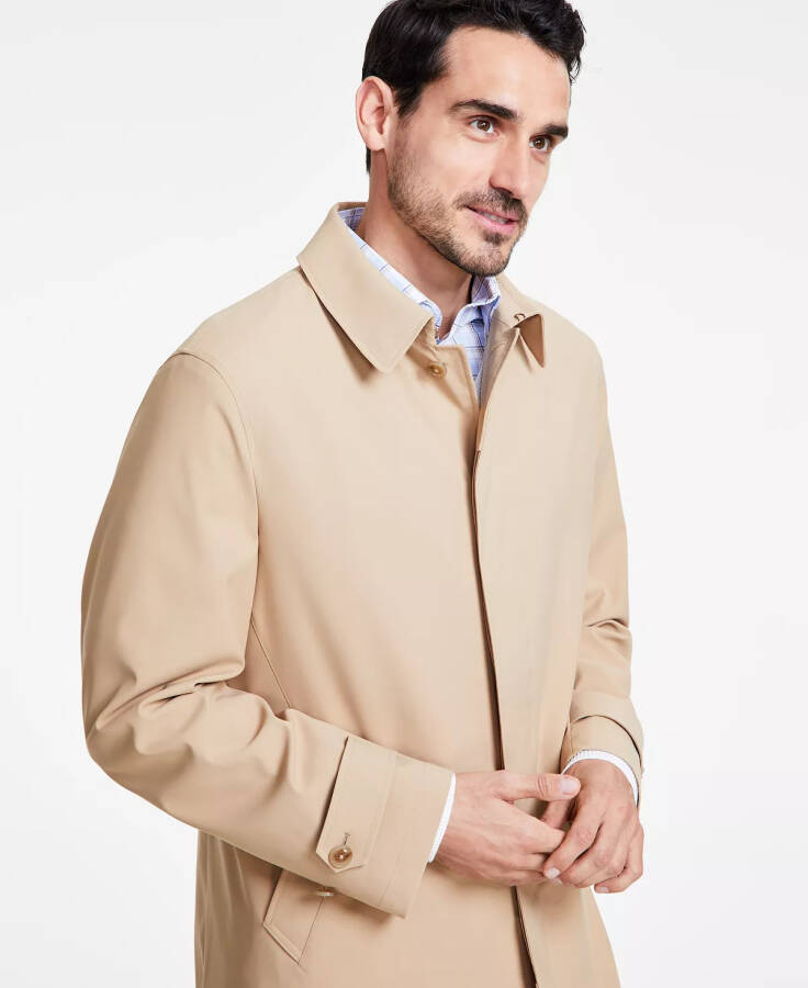 Men's Classic-Fit Raincoat Khaki - 3