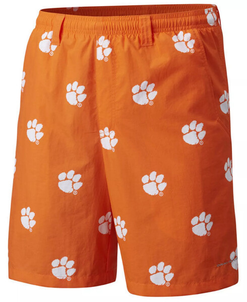 Men's Clemson Tigers Backcast Printed Short Orange - 1