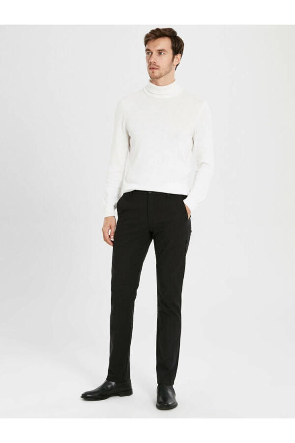 Men's Coffee Trousers - 3