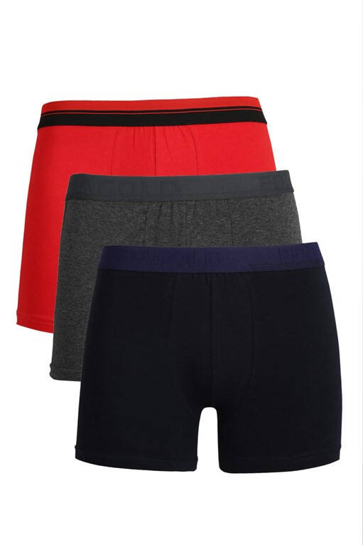 Men's Combed Cotton 3-pack Boxer 40098 - 2