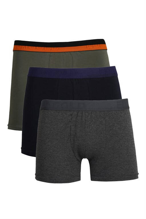 Men's Combed Cotton 3-pack Boxer 40104 - 1