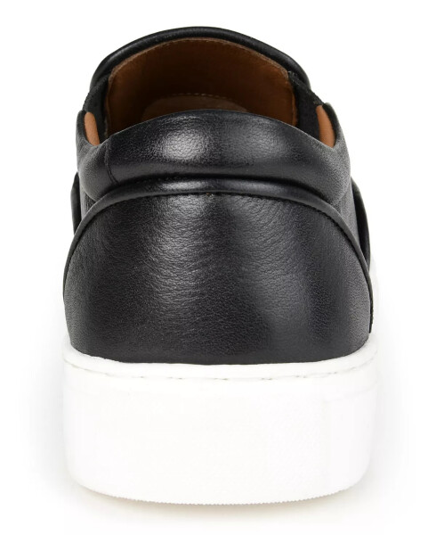 Men's Conley Slip-On Leather Sneakers Black - 3