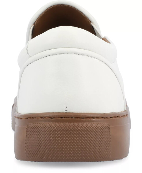 Men's Conley Slip-On Leather Sneakers White - 3