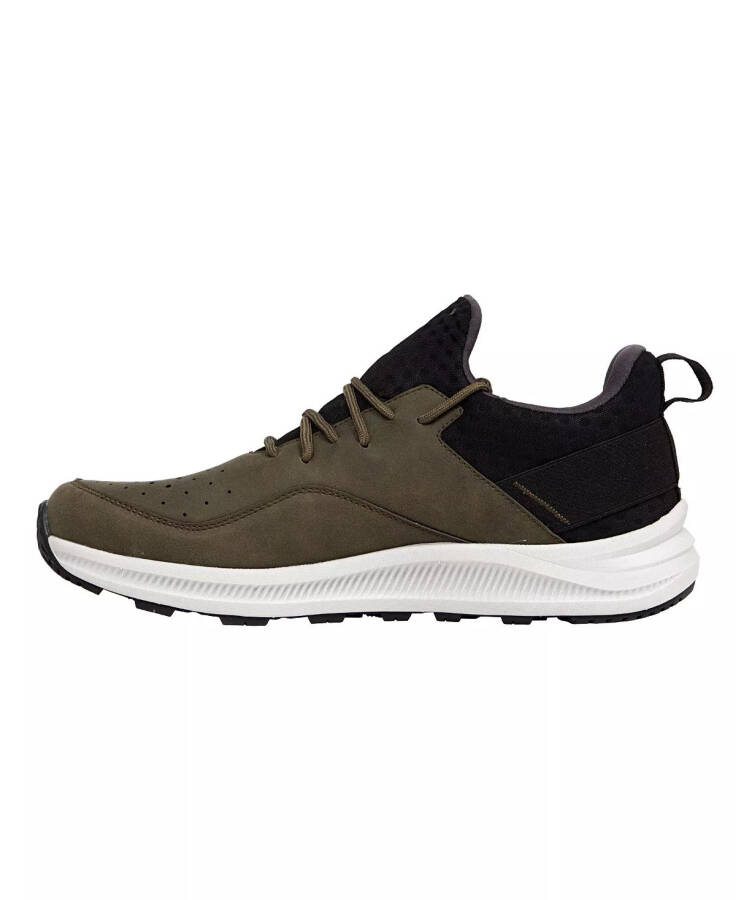 Men's Contour Comfort Casual Hybrid Hiking Sneakers Olive, Black - 6