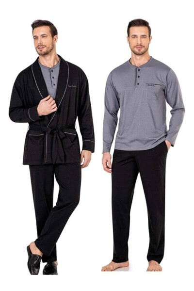 Men's Cotton Dowry Pajama Set - 1