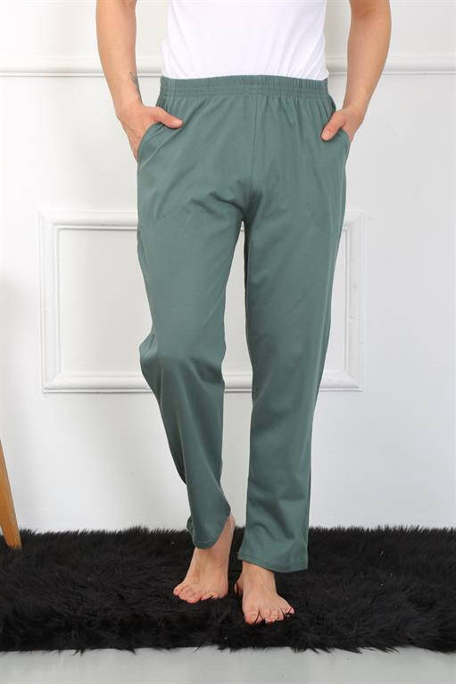 Men's Cotton Khaki Pajama Bottoms 27495 - 2