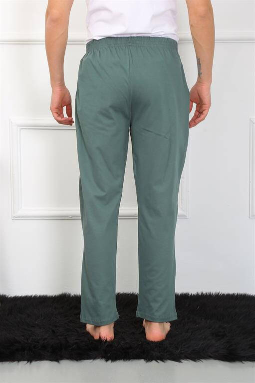 Men's Cotton Khaki Pajama Bottoms 27495 - 5