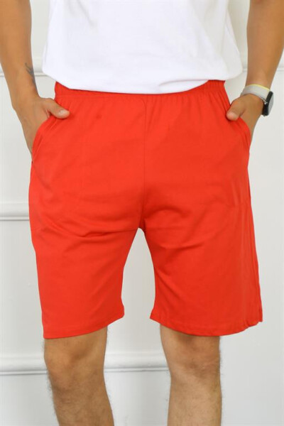 Men's Cotton Red Shorts 27484 - 1