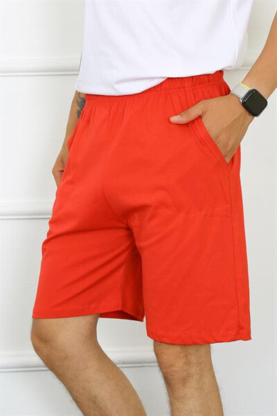 Men's Cotton Red Shorts 27484 - 2