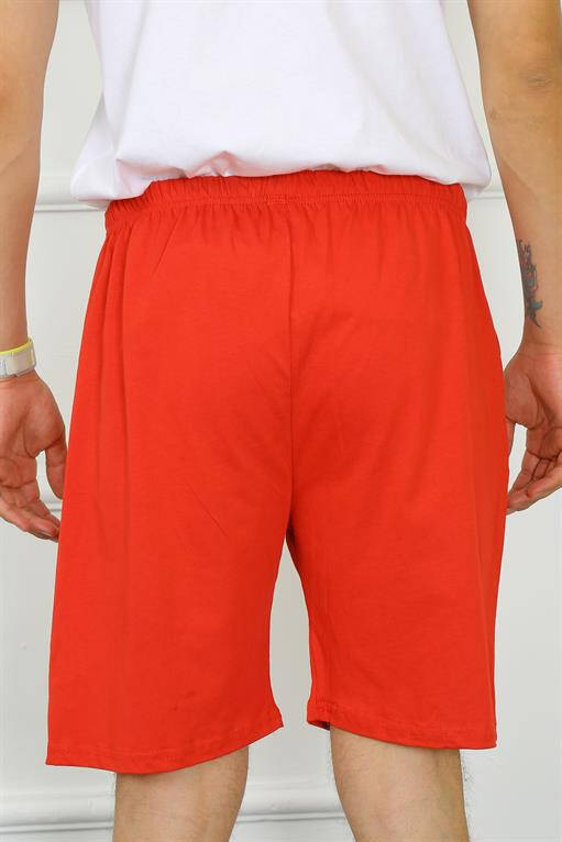 Men's Cotton Red Shorts 27484 - 4