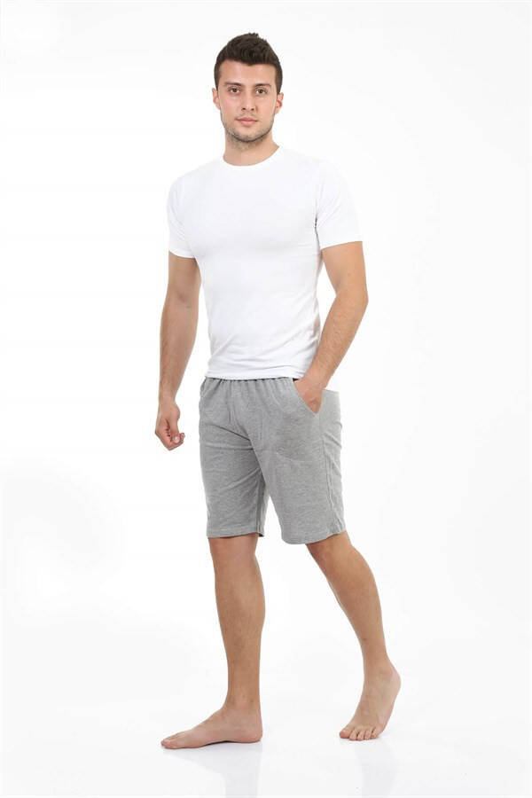 Men's Cotton Shorts with Pockets 27210 - 5