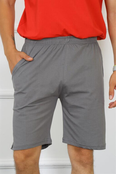 Men's Cotton Smoked Shorts 27484 - 5