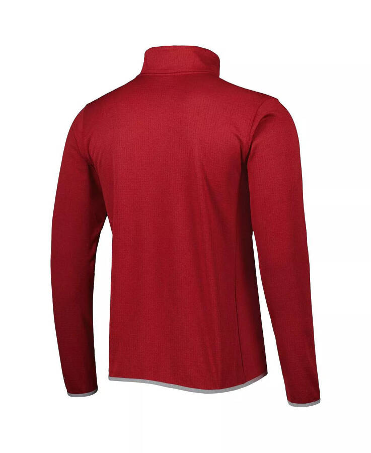 Men's Crimson Alabama Crimson Tide Park View Omni-Wick Half-Zip Top Crimson - 2