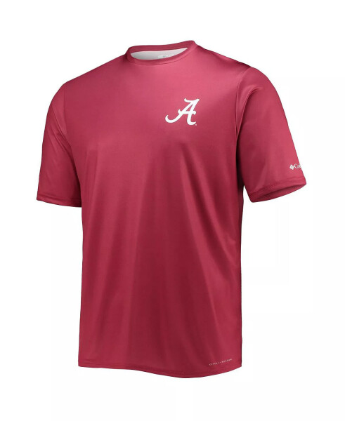 Men's Crimson Alabama Crimson Tide Terminal Tackle Omni-Shade T-shirt Crimson - 3