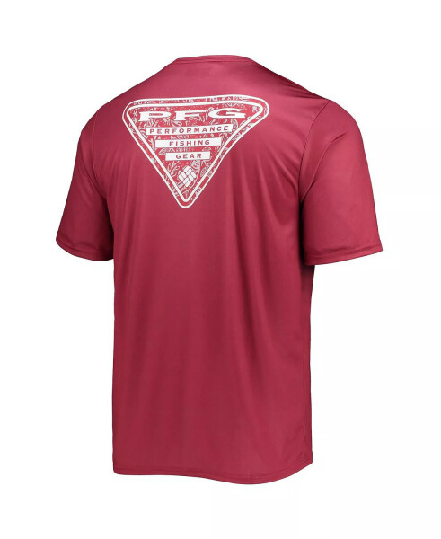 Men's Crimson Alabama Crimson Tide Terminal Tackle Omni-Shade T-shirt Crimson - 4