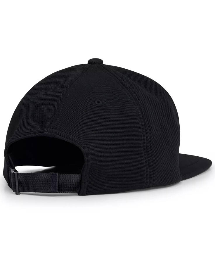 Men's Decorative Reflective Logo Cap Black - 2