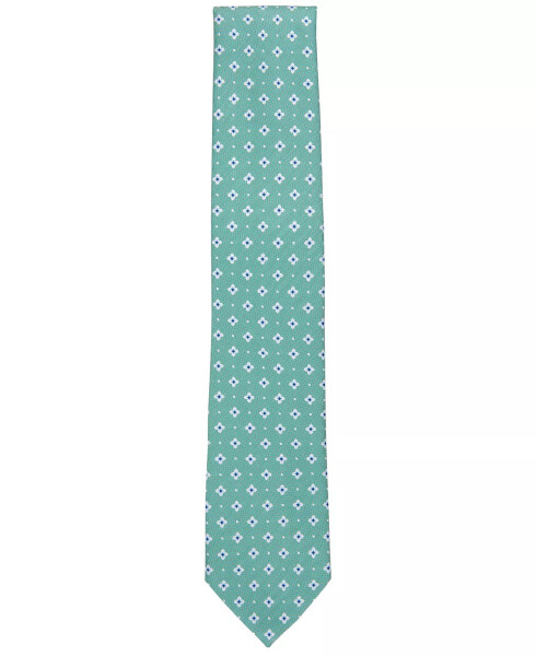 Men's Delaney Medallion Tie, Created for Modazone Green - 2