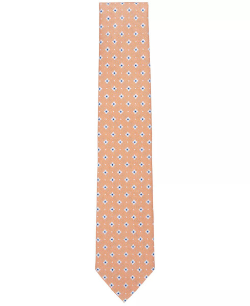 Men's Delaney Medallion Tie, Created for Modazone Orange - 2