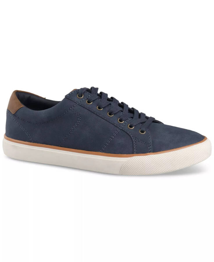 Men's Dominic Tennis Style Sneaker, Created for Modazone Navy - 1