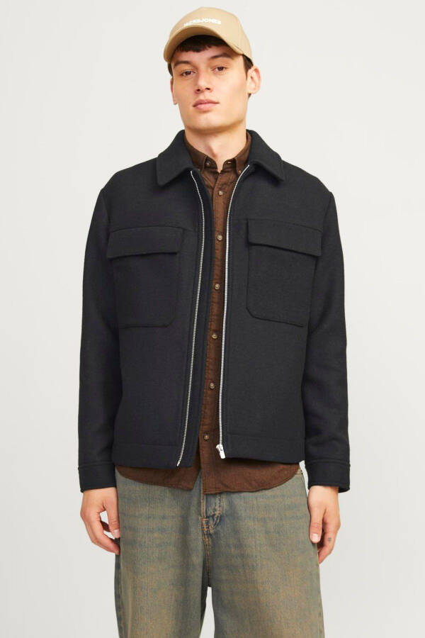 Men's Double-Breasted Jacket - 1