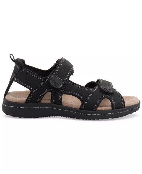 Men's Douglas Strap Sandal, Created for Modazone Black - 5