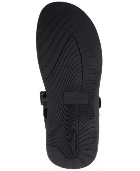 Men's Douglas Strap Sandal, Created for Modazone Black - 6