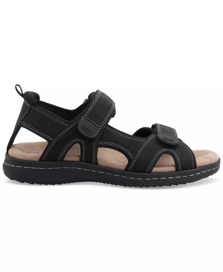 Men's Douglas Strap Sandal, Created for Modazone Black - 2