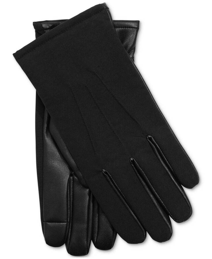 Men's Dress Gloves, Created for Modazone Black - 1