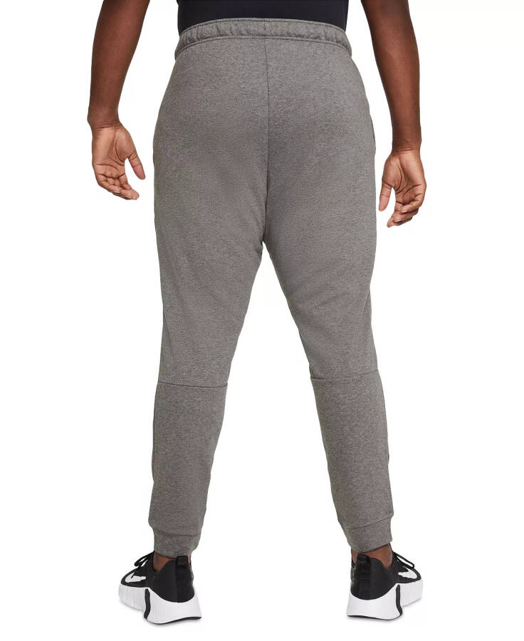 Men's Dri-FIT Taper Fitness Fleece Pants Charcoal Heather - 2