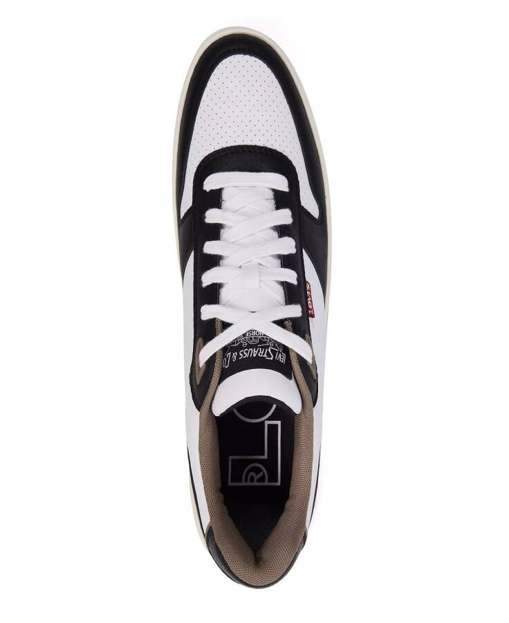 Men's Drive Lo Lace Up Sneaker White/Black/Khaki - 3