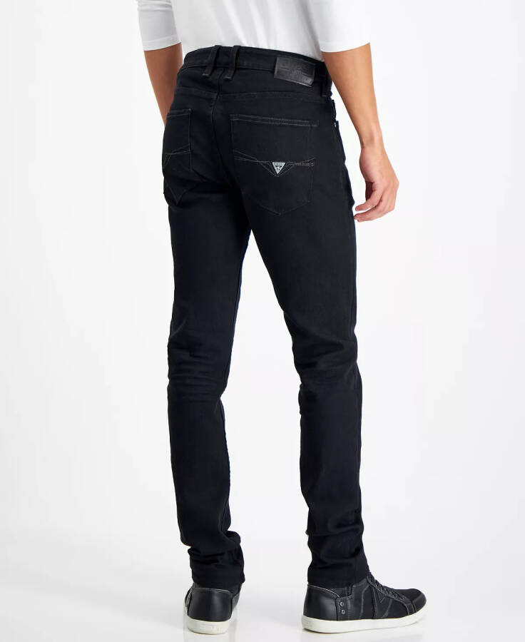 Men's Eco Black Wash Skinny Fit Jeans Jailbreak Wash - 2