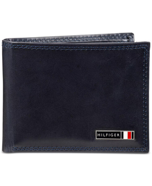 Men's Edisto Bi-Fold RFID Passcase Wallet Navy - 1