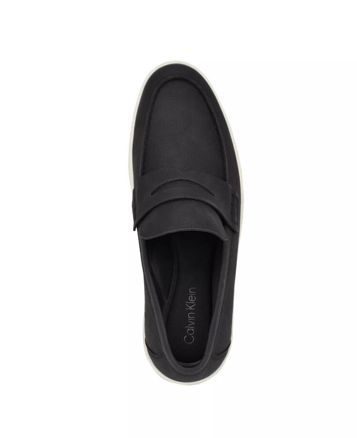 Men's Ellard Casual Slip-On Loafers Black - 2