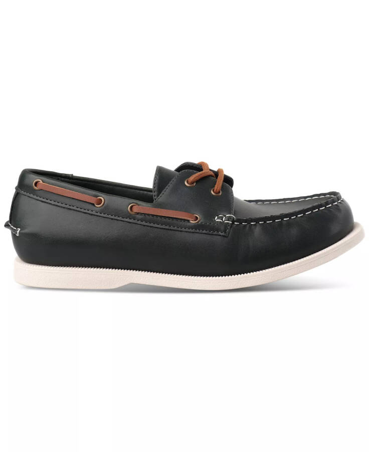 Men's Elliot Boat Shoes, Created for Macy's Dark Green - 2