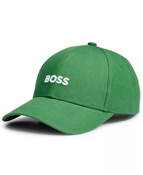 Men's Embroidered Logo Cap Open Green - 1